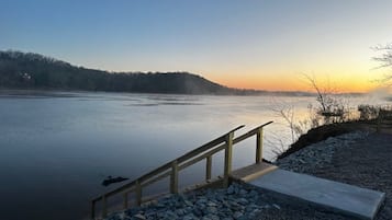 Uitzicht vanuit accommodatie