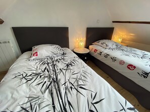 2 Schlafzimmer, kostenloses WLAN, Bettwäsche