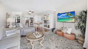 Condo, Multiple Beds (Central condo with pool and short wal) | Living area - Central Condo With Pool and Short Walk to Restaurants (Marco Island)