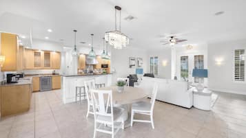 House, Multiple Beds (Coastal two-story home on water with ) | Private kitchen