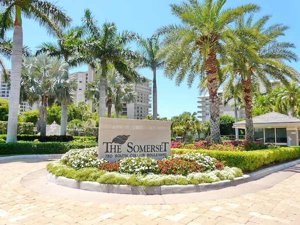 Condo, 1 King Bed (Beachfront condo with views, pools an) | Property grounds - Beachfront Condo With Views, Pools and Pickleball (Marco Island)