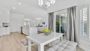 House, Multiple Beds (Seaside home with pool and steps to b) | Dining - Seaside Home With Pool and Steps to Beach/restaurants (Marco Island)