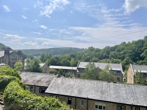 Cottage | Aerial view - Cosy Hebden Bridge Cottage With Amazing Views (Hebden Bridge)