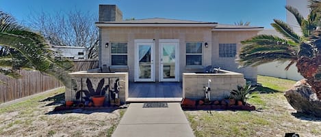 Façade de l’hébergement