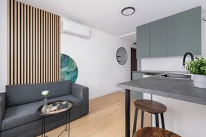 Studio, kjøkken | Oppholdsrom