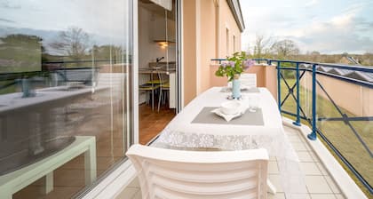 Noz Vat - Appt pour 2 avec balcon
