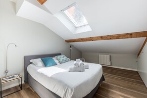 1 室のベッドルーム、アイロン / アイロン台、WiFi (無料)、ベッドシーツ