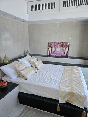 1 Schlafzimmer, Bügeleisen/Bügelbrett, kostenloses WLAN, Bettwäsche