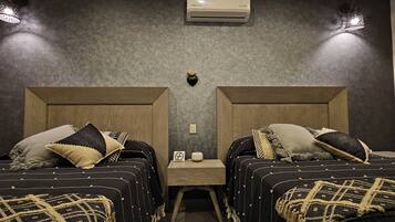 Quarto quádruplo família | 1 quarto, roupas de cama premium, edredons de pluma