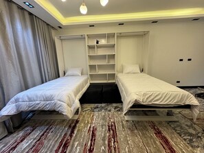 3 quartos, roupas de cama premium, edredons de pluma