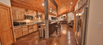 Spacious & serene country location  with cozy at home familiarity.  