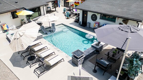 Alberca al aire libre