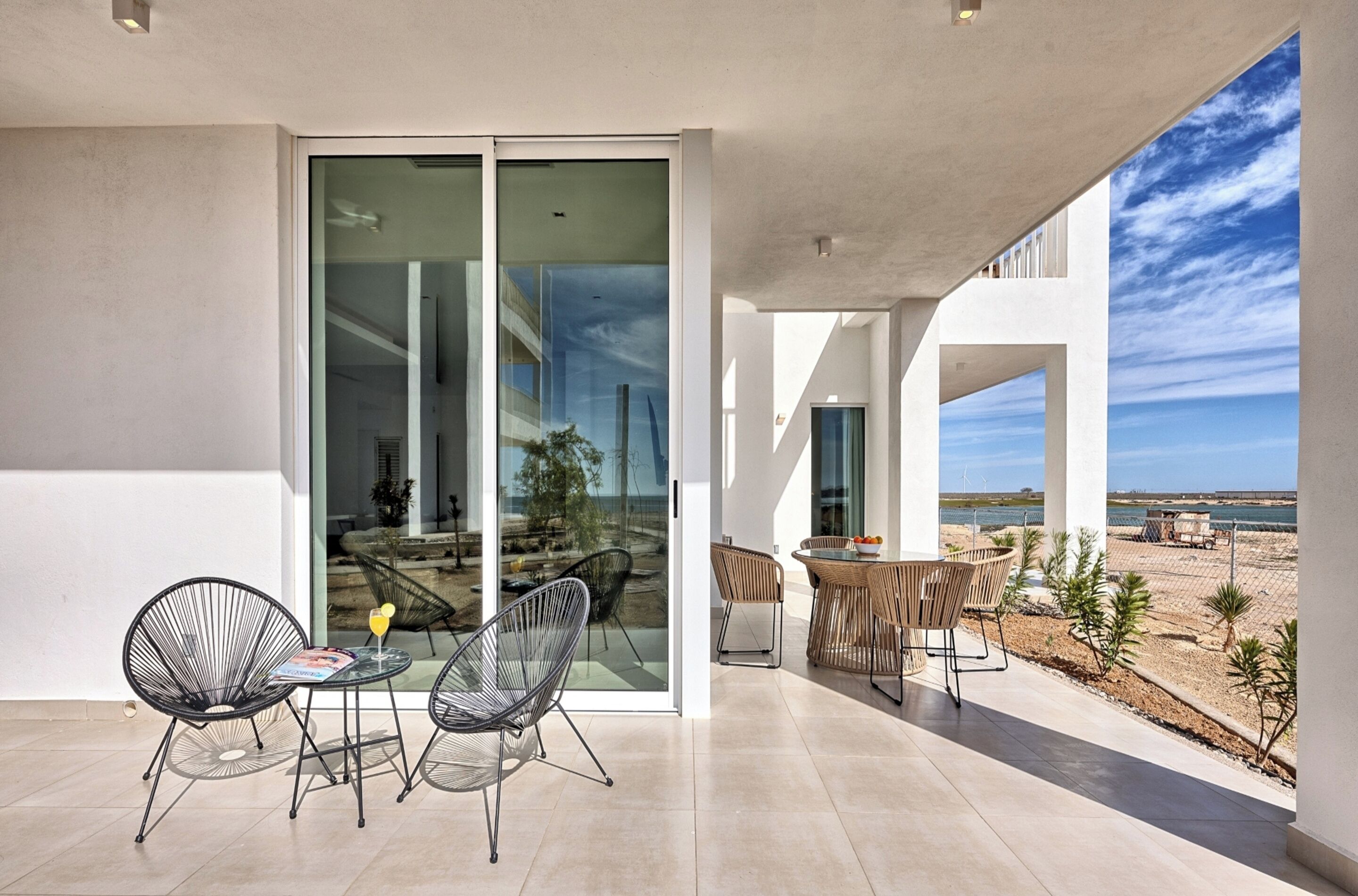 Condo Deluxe, vista al mar | Terraza o patio