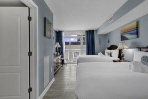 2 chambres, fer et planche à repasser, draps fournis