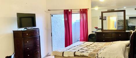 1 間睡房、熨斗/熨衫板、Wi-Fi、床單