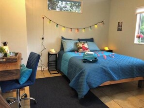 2 chambres, bureau, Wi-Fi gratuit, draps fournis