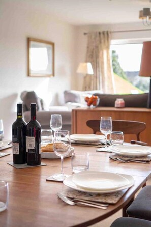 Dining - Ground Floor Sea View Apartment | Private Terrace (Torquay)