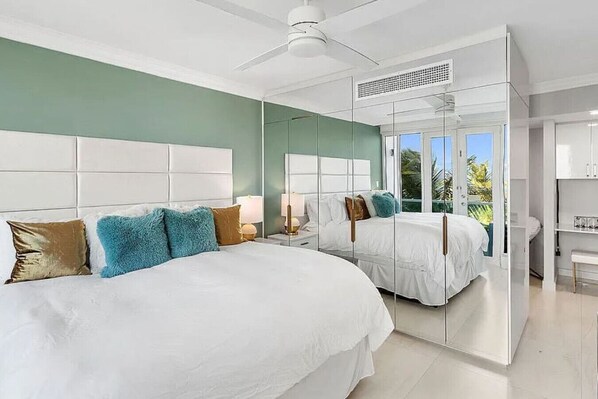 Desk, iron/ironing board, travel crib, WiFi