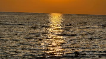 Sun loungers, beach towels
