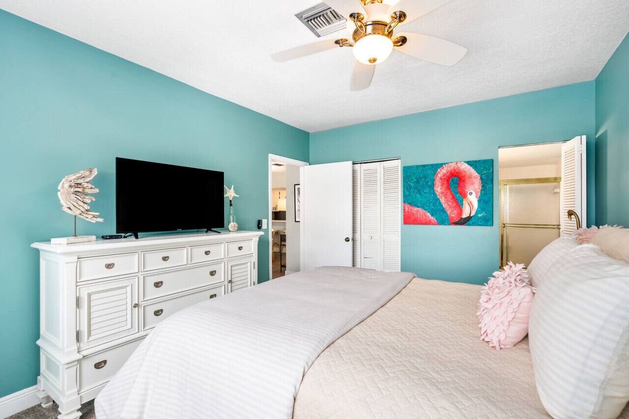 2 bedrooms, desk, iron/ironing board, free WiFi