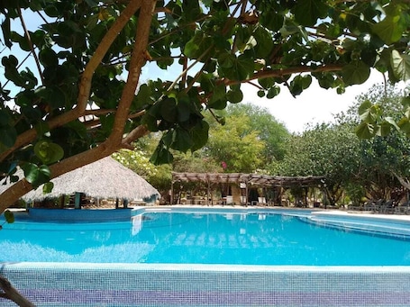 Seasonal outdoor pool