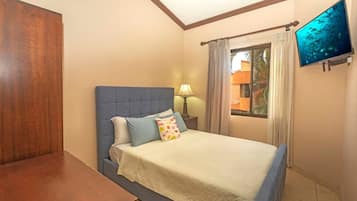 2 dormitorios, caja fuerte, cuna de viaje y wifi gratis