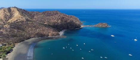 Tæt på stranden, badehåndklæder
