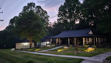 Overnattingsstedets uteområder