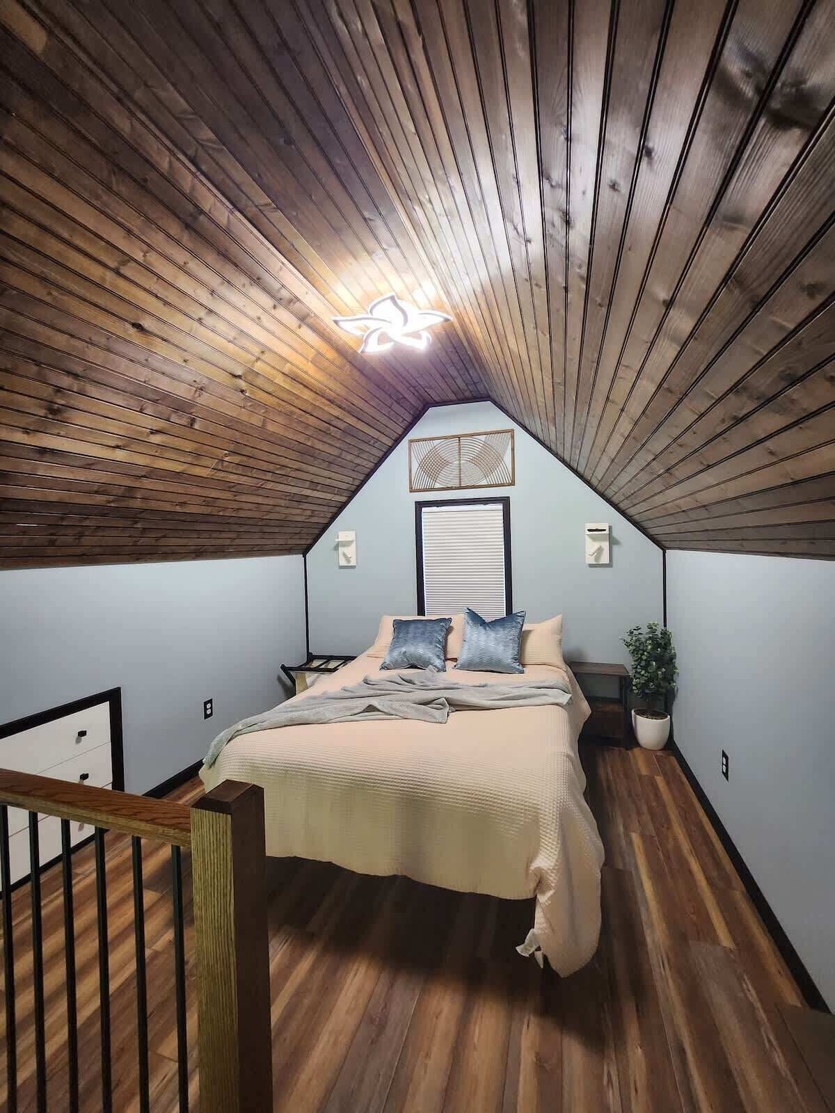 2 chambres, fer et planche à repasser, Wi-Fi, draps fournis