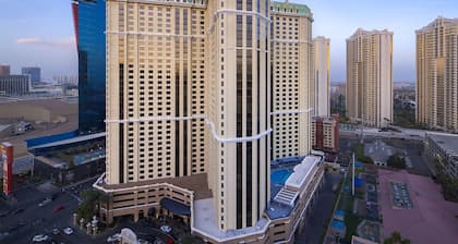 Formula 1 is in town.
Stay in a one bedroom Villa over looking the strip & race