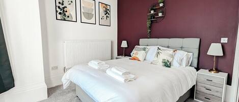 2 Schlafzimmer, kostenloses WLAN, Bettwäsche