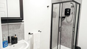 Hair dryer, towels