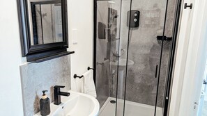 Hair dryer, towels