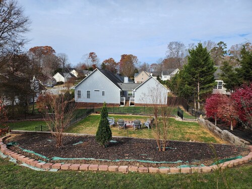 Cozy 3BR w/ Fenced Yard, Porch & Easy City Access- Pets Welcome!