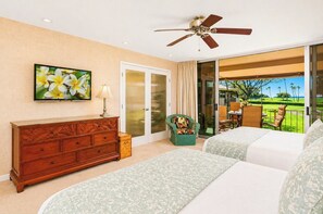 1 bedroom, iron/ironing board, travel crib, free WiFi