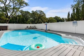 Piscine chauffée