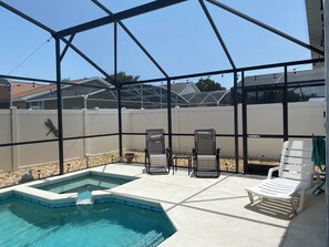 Indoor pool - 4 Bedroom Pool House Near Disney (Kissimmee)