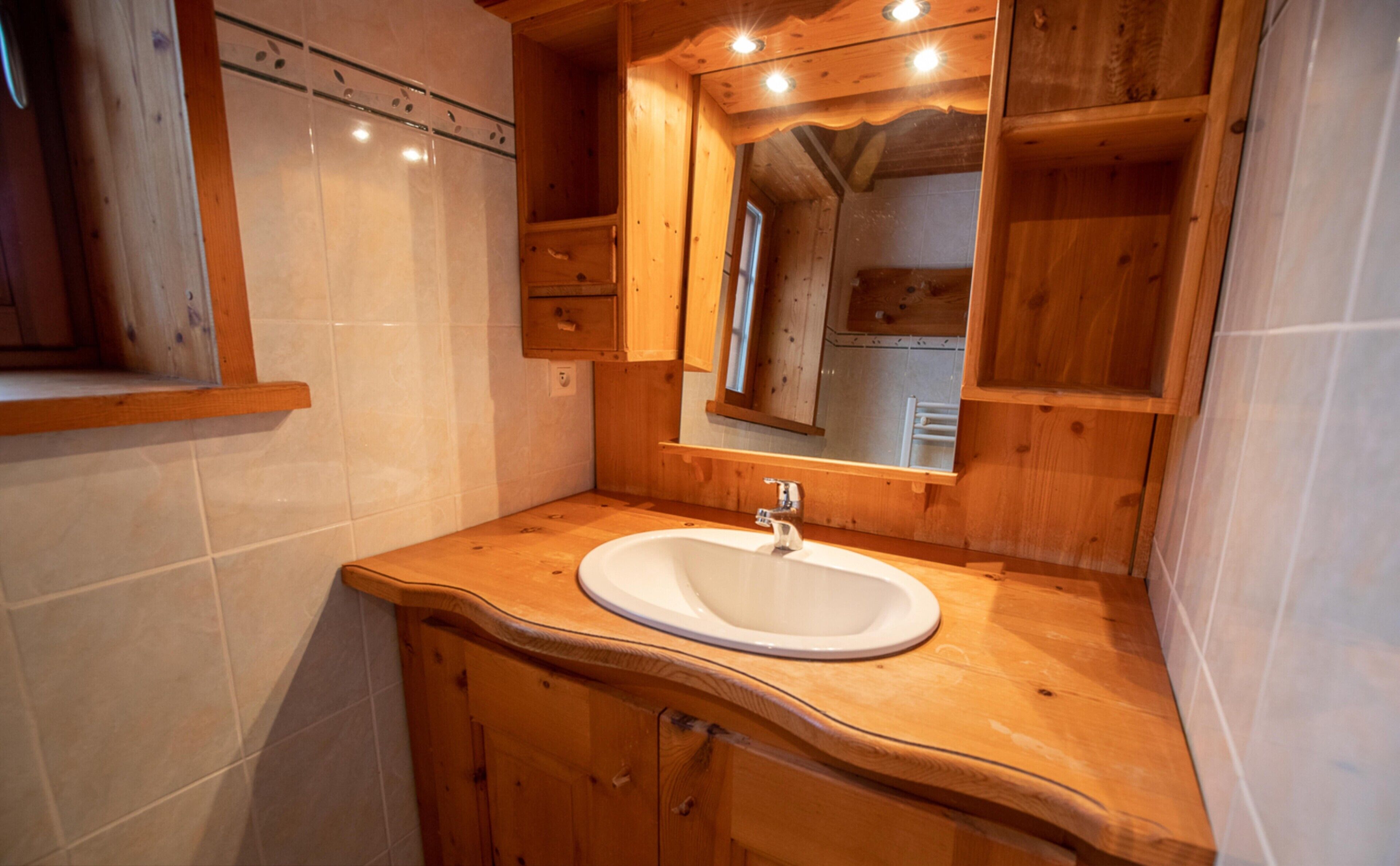 Regadera y secadora de cabello 