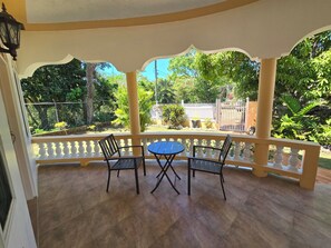 Outdoor dining - Stylish and comfortable Caribbean Rental Property - Unit 1. (Negril)