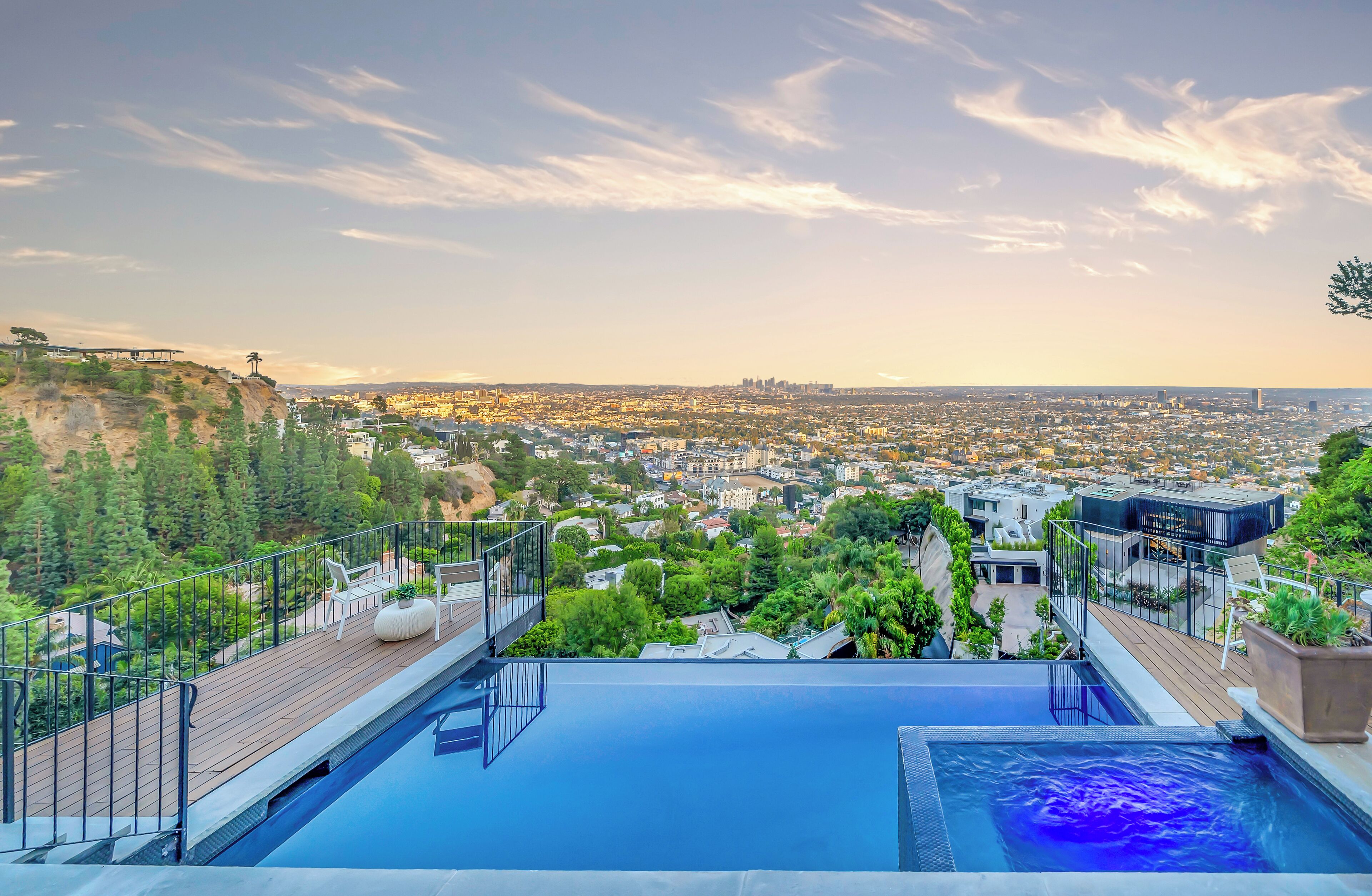 Sunset Strip Skyline View