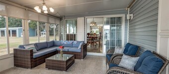 Charming farm with 2 homes, horse stables and heated pool ~ 5+ bedrooms near WEC