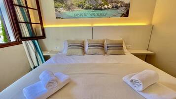 2 soverom, strykejern/-brett, wi-fi (inkludert) og sengetøy