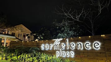 Front of property - evening/night