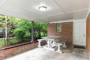 Opções para refeição ao ar livre