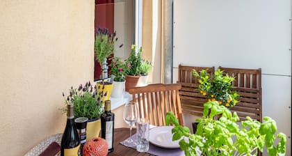 Ferienwohnung 'Rostocker 7' mit Balkon und WLAN
