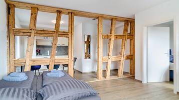 1 chambre, Wi-Fi gratuit, draps fournis