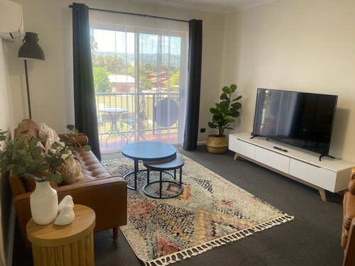Prime location in heart of Adelaide City with Hills balcony view