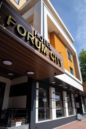 Façade de l’hébergement