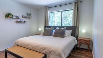 2 chambres, lit parapluie, Wi-Fi gratuit, draps fournis