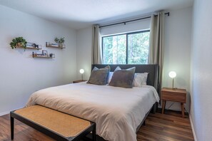 2 makuuhuonetta, vauvan matkasänky, ilmainen Wi-Fi, vuodevaatteet